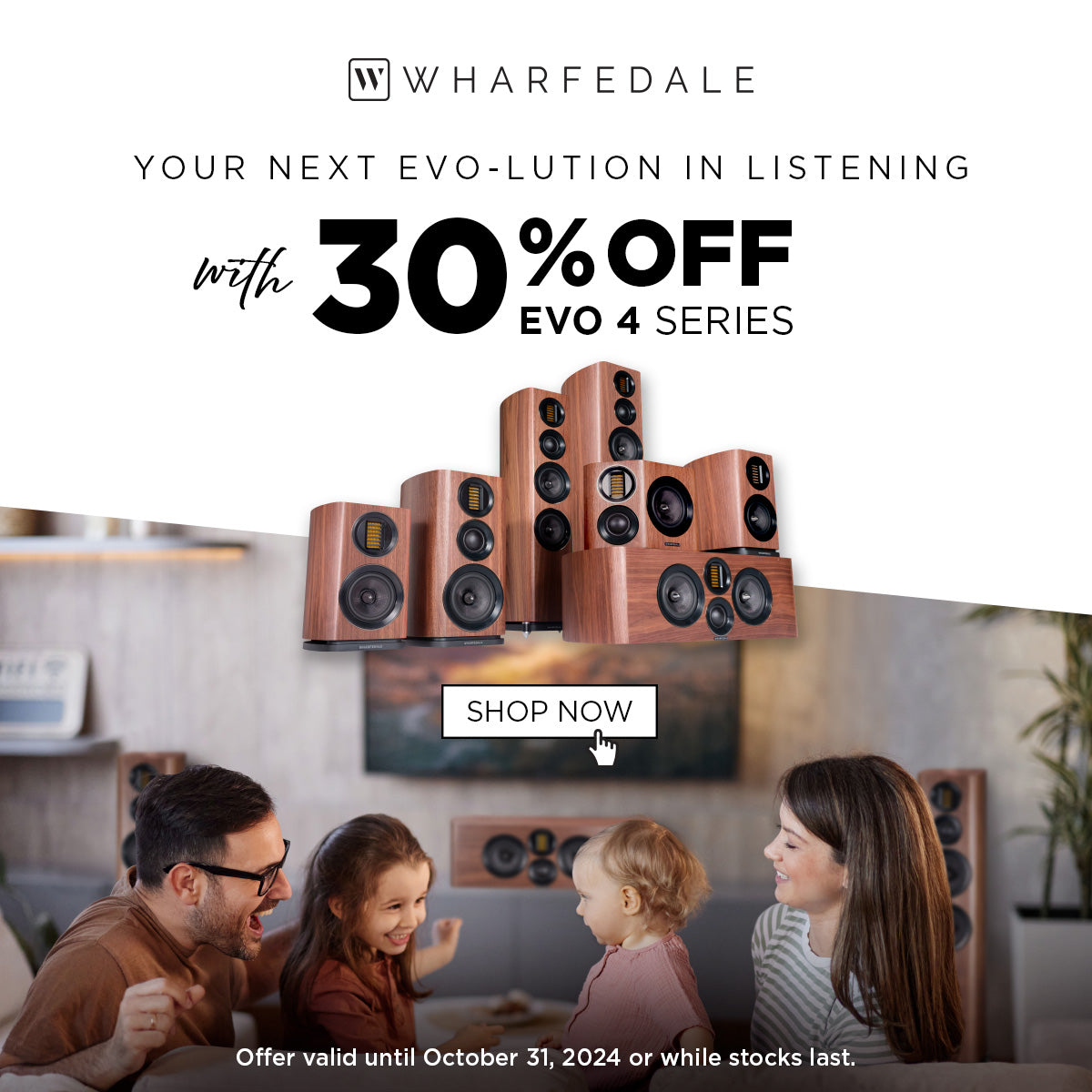 30% off Wharfedale Evo4