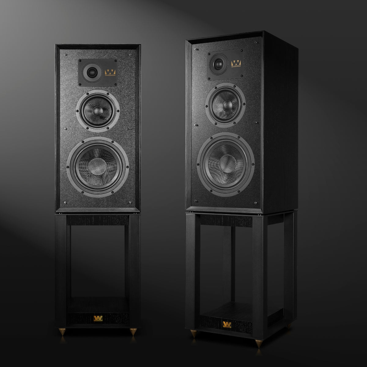 Wharfedale Super Linton Loudspeakers Black #colour_black