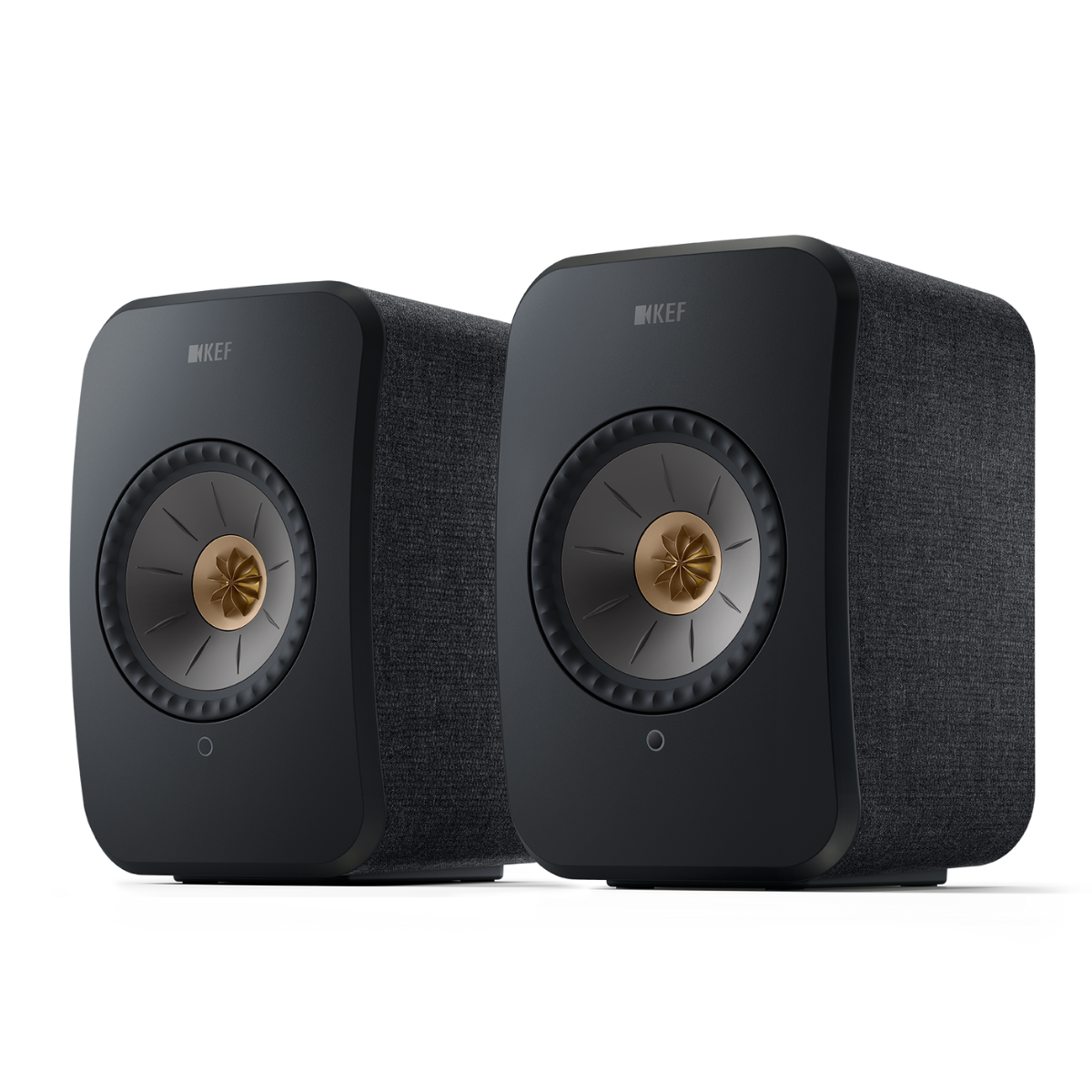 KEF LSX2 Active Speakers #colour_carbon black