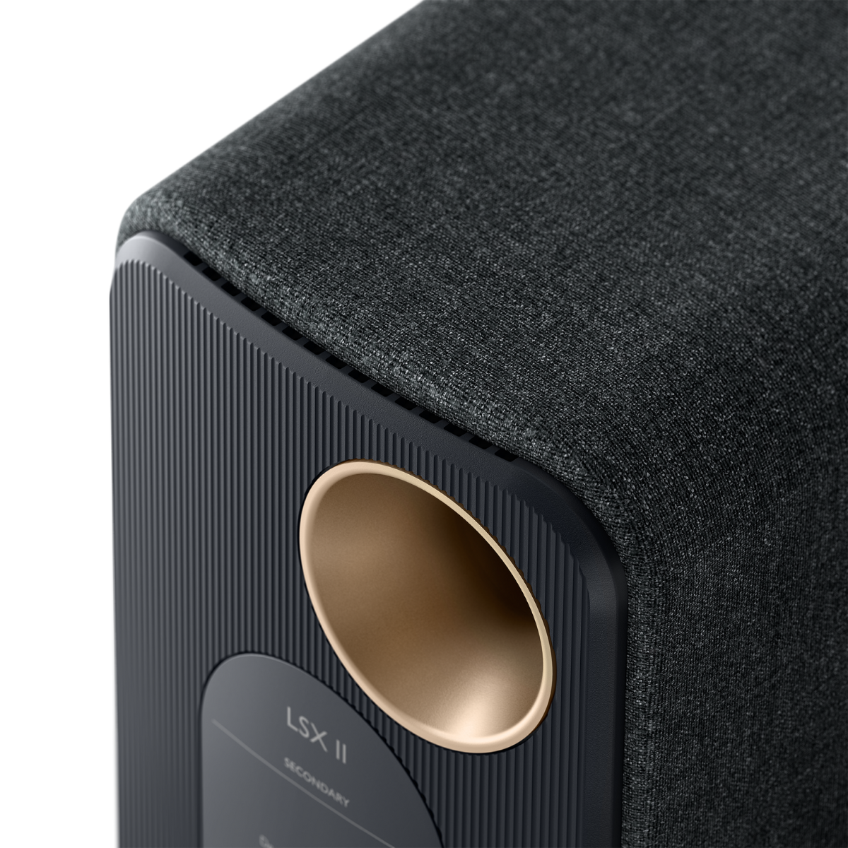 KEF LSX2 Active Speakers #colour_carbon black