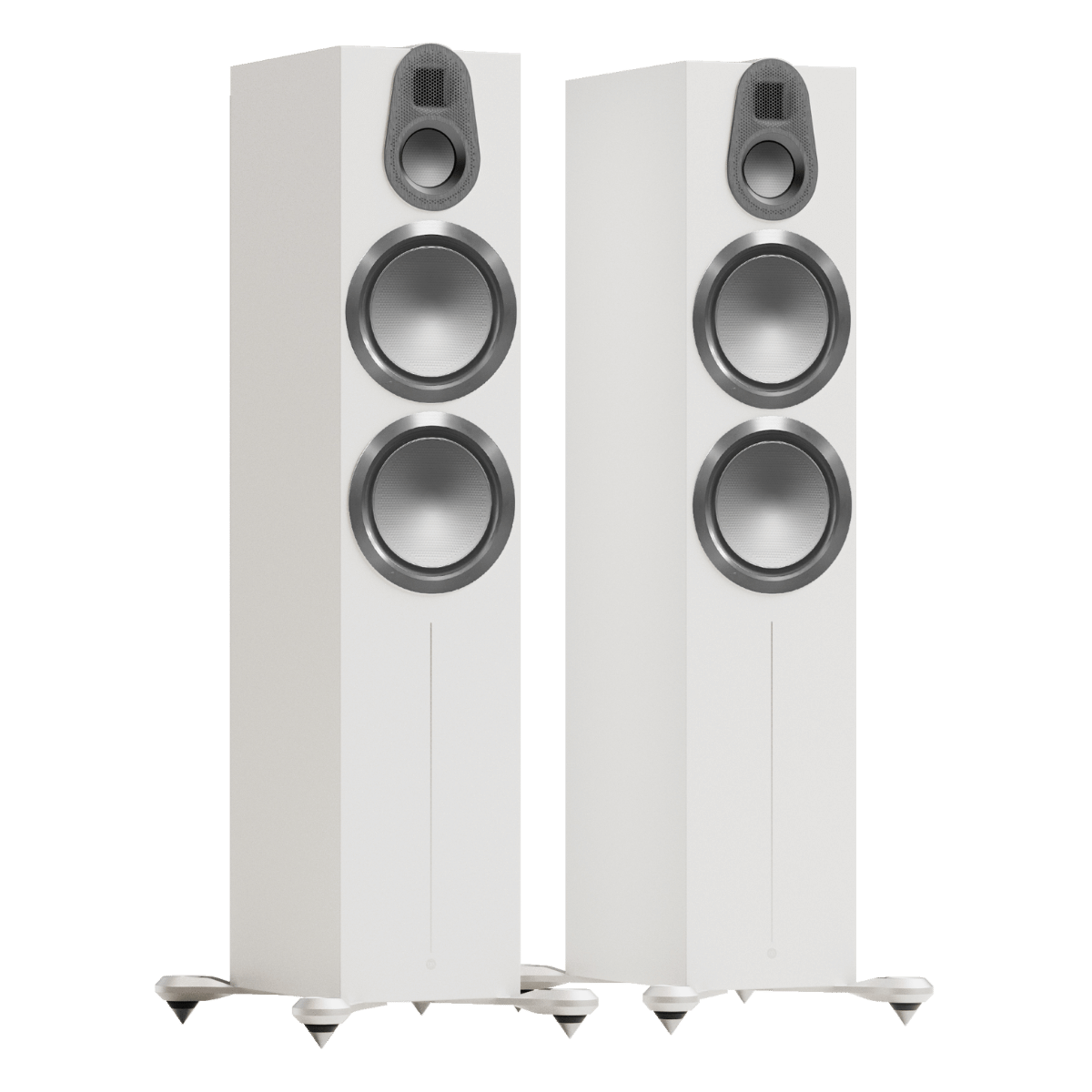 Monitor Audio Gold 500 6G Floorstanding Speakers #colour_satin white