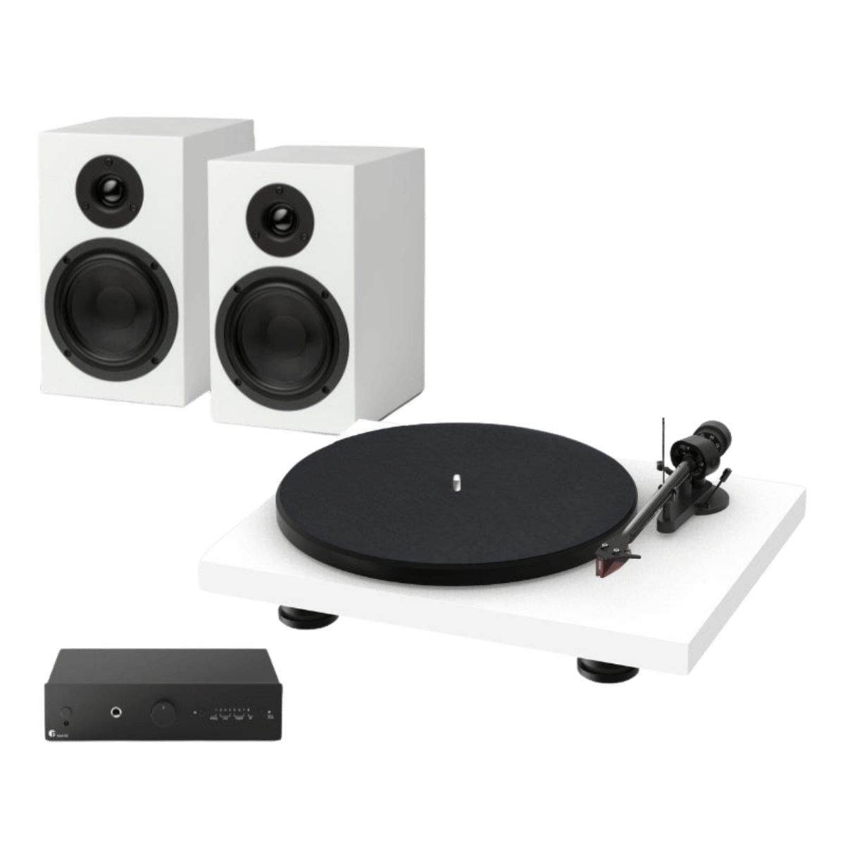 Pro-Ject Colourful Hi-Fi Pack #colour_satin white