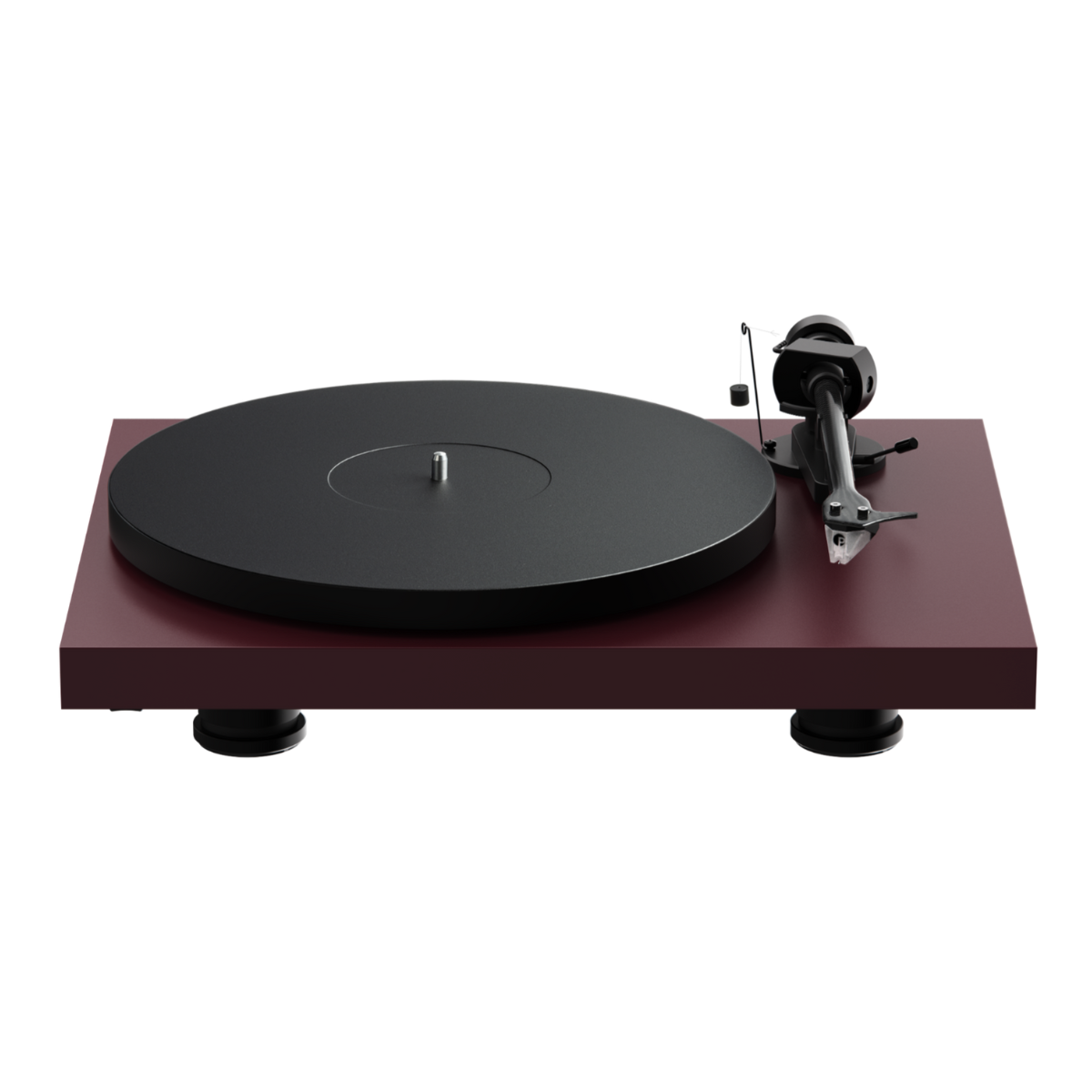 Pro-Ject Debut Evo 2 Turntable #colour_Satin Wine Red