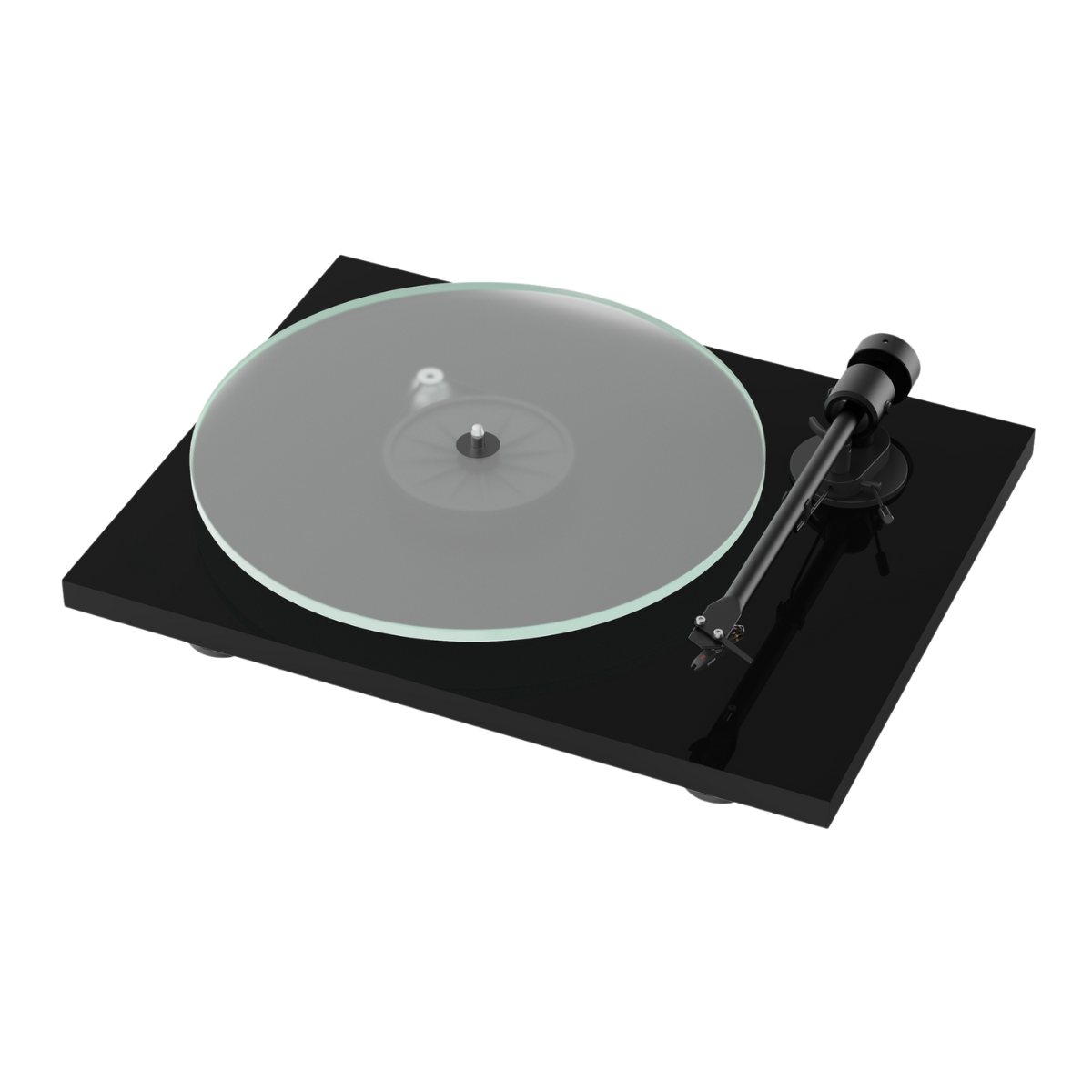 Pro-Ject T1 Phono Evo Turntable Piano Black #colour_piano black