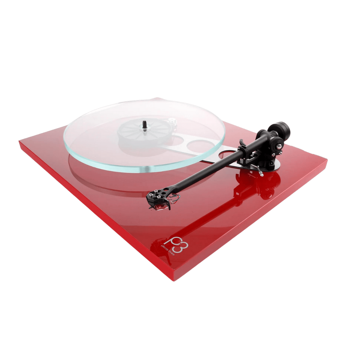 Rega Planar 3 Turntable Red #colour_gloss red