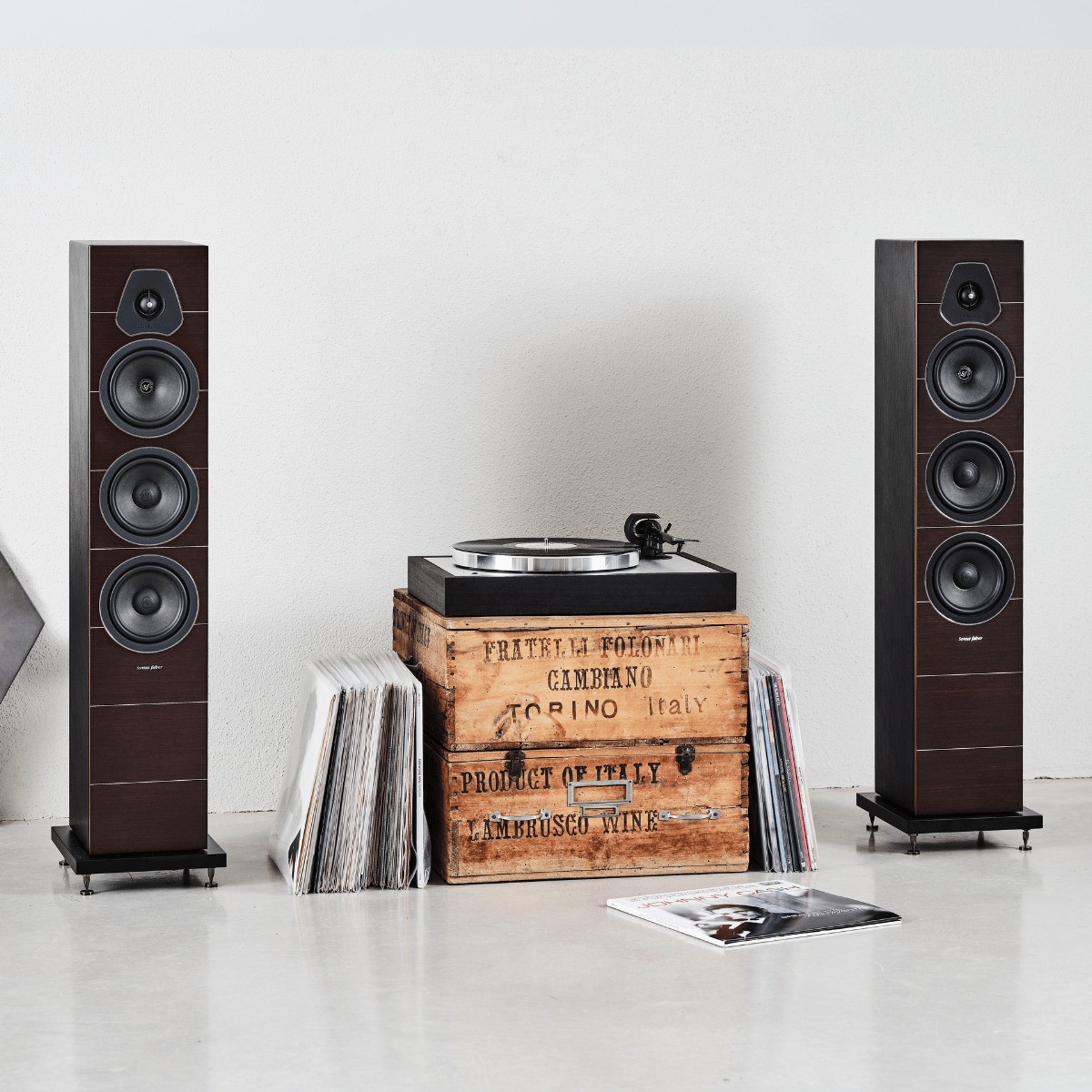 Sonus Faber Lumina III Floorstanding Speakers #colour_wenge