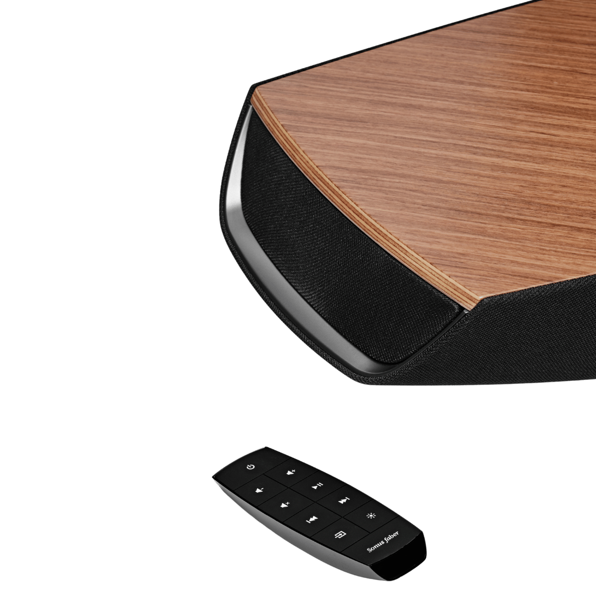 Sonus Faber Omnia Premium Wireless Speaker #colour_walnut