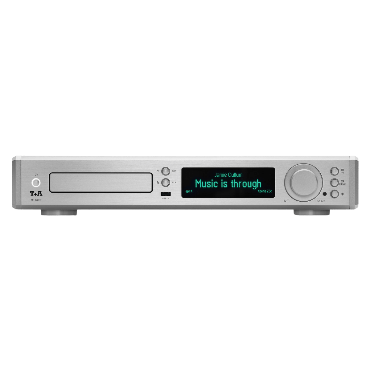 T+A Hi-Fi MP 2000 R G3 Multi Source Player Silver #colour_silver