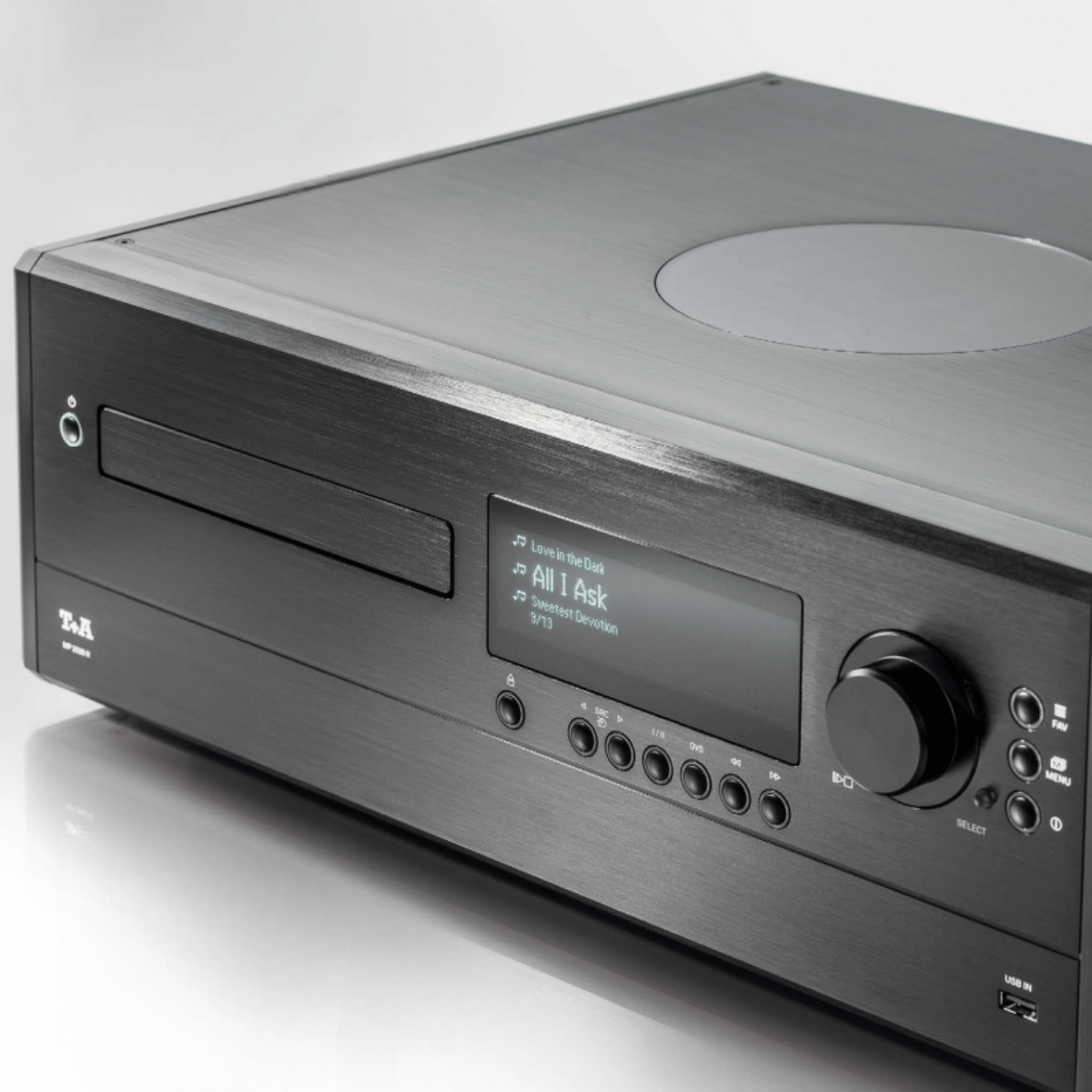 T+A Hi-Fi MP 2500 R Multi Source SACD Player Black #colour_black