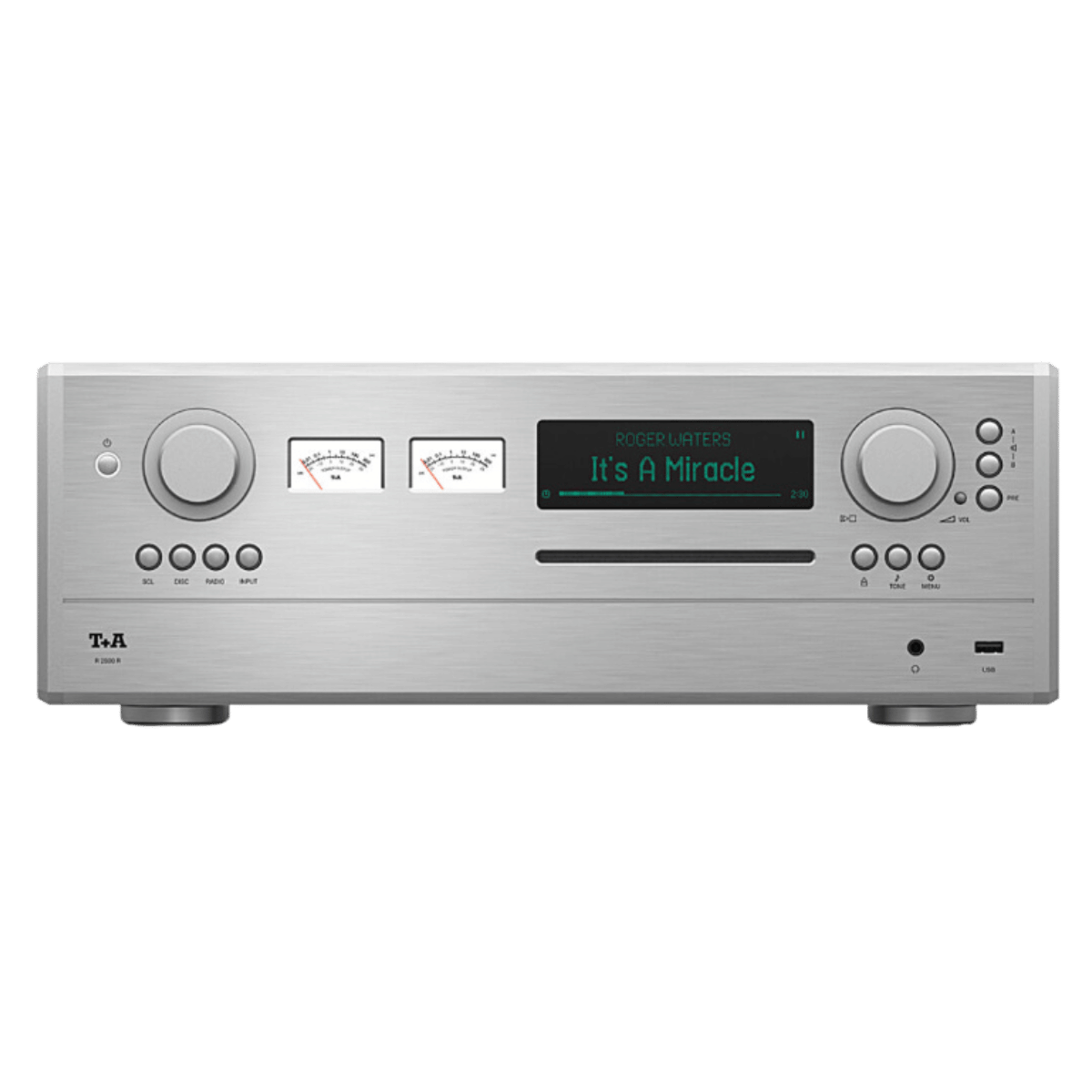 T+A R 2500 R Multi Source Receiver Silver #colour_silver