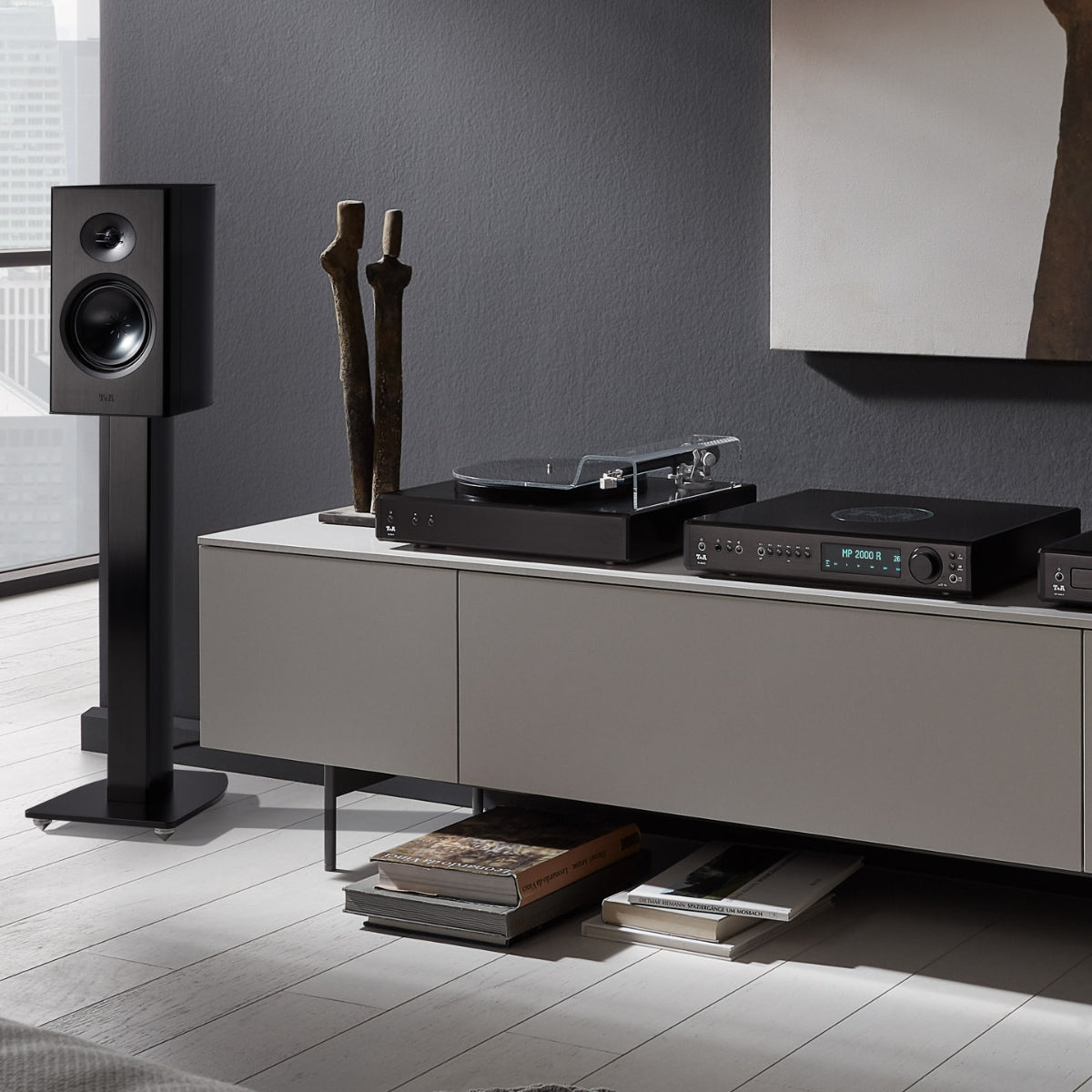 T+A Tallis R 300 Bookshelf Speakers #colour_black