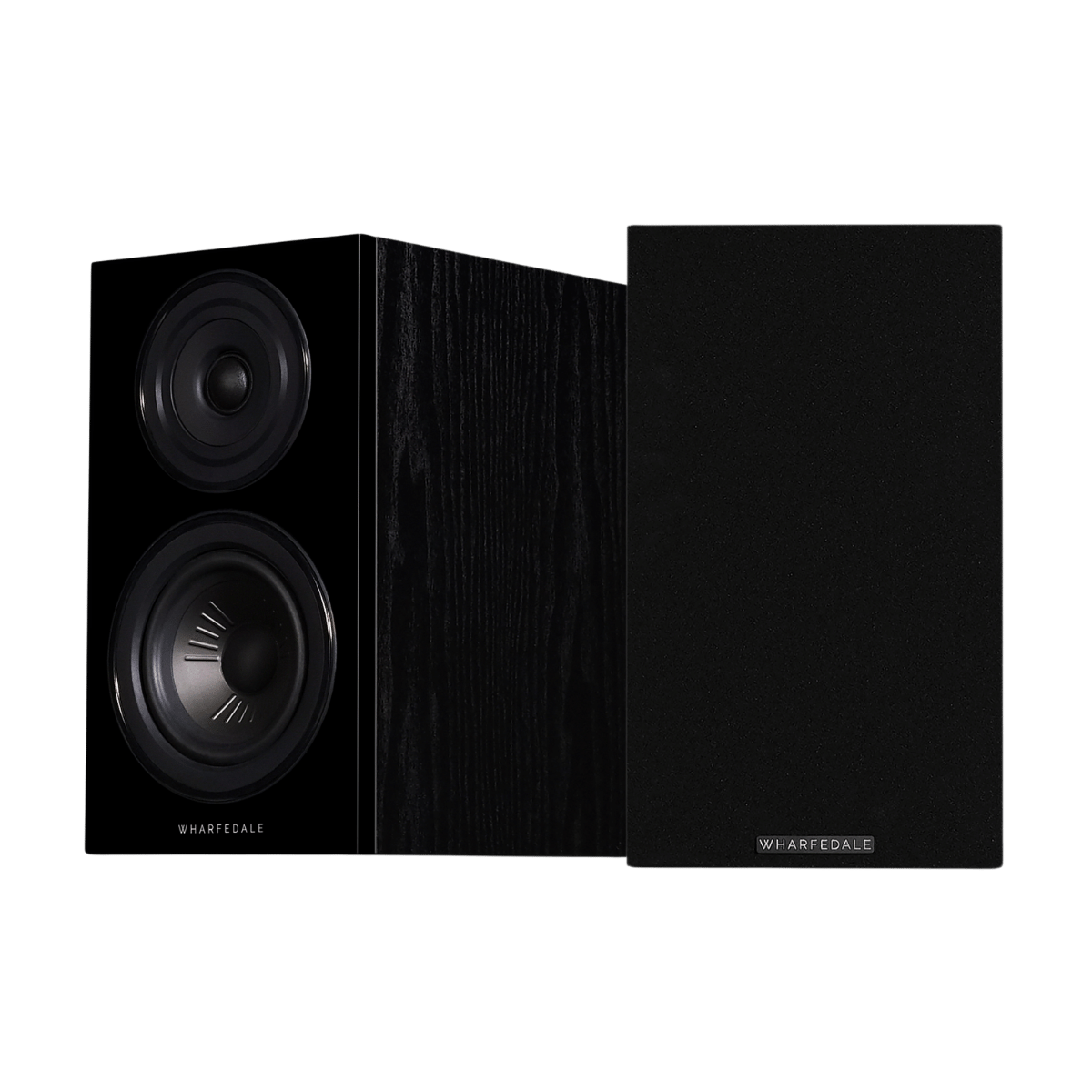 Wharfedale Diamond 12.1 Bookshelf Speaker Black #colour_black