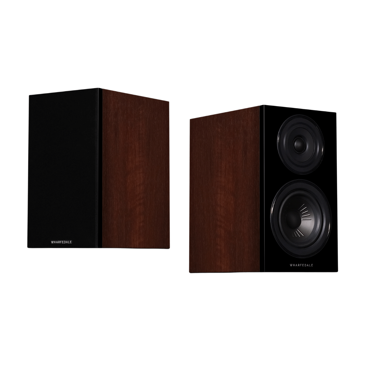 Wharfedale Diamond 12.1 Bookshelf Speaker Dark Walnut #colour_dark walnut