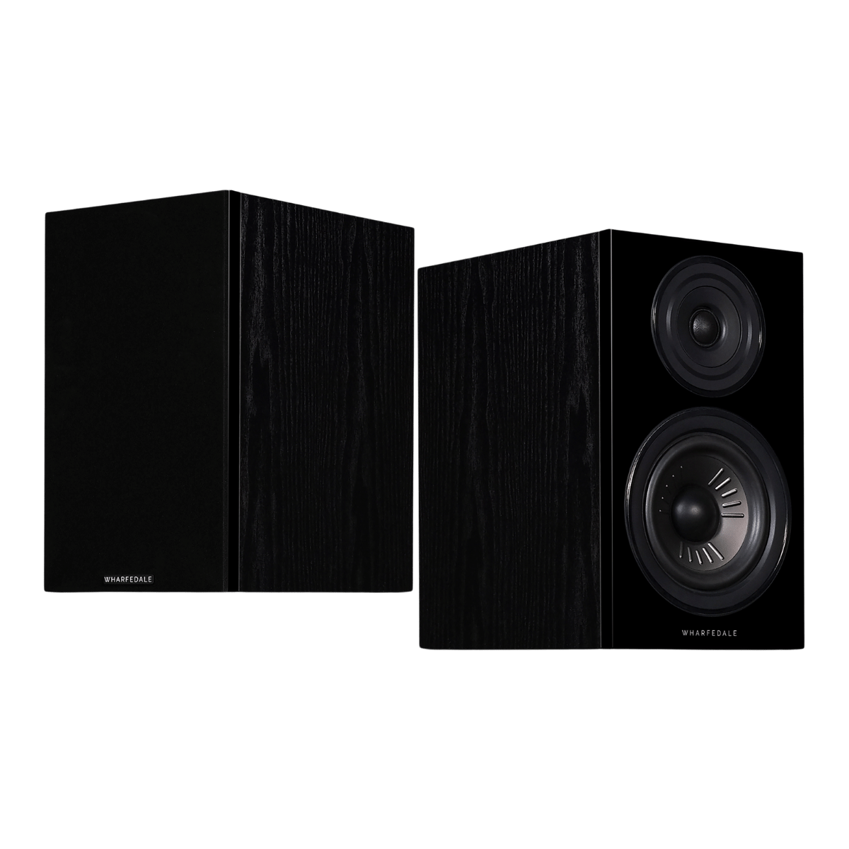 Wharfedale Diamond 12.2 Bookshelf Speakers Black #colour_black