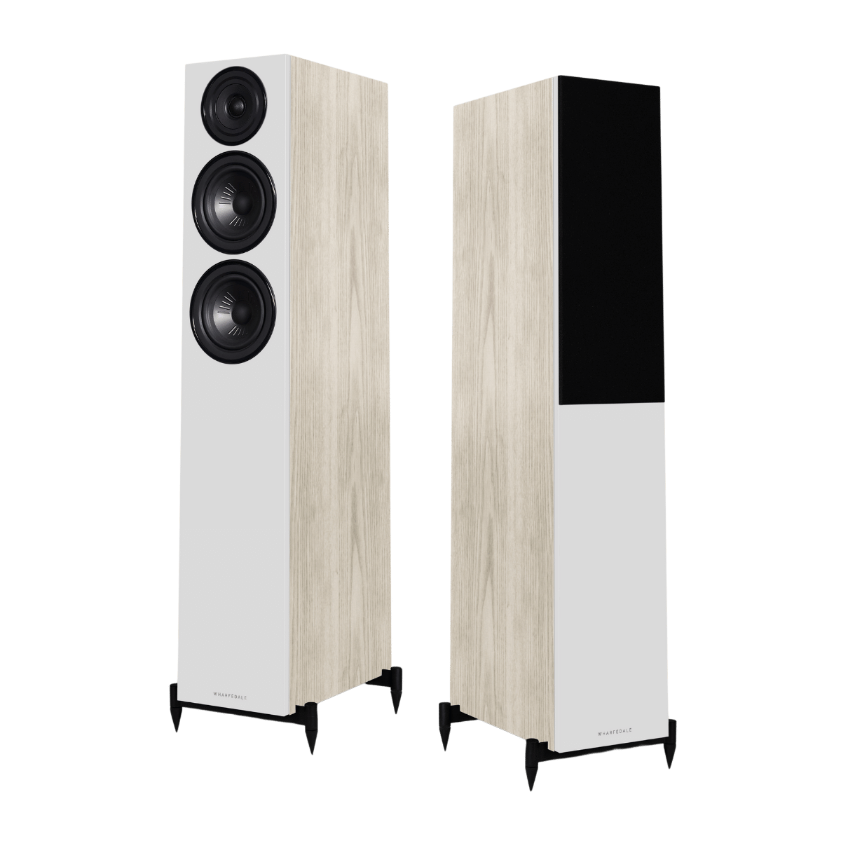 Wharfedale Diamond 12.3 Floorstanding Speakers #colour_light oak