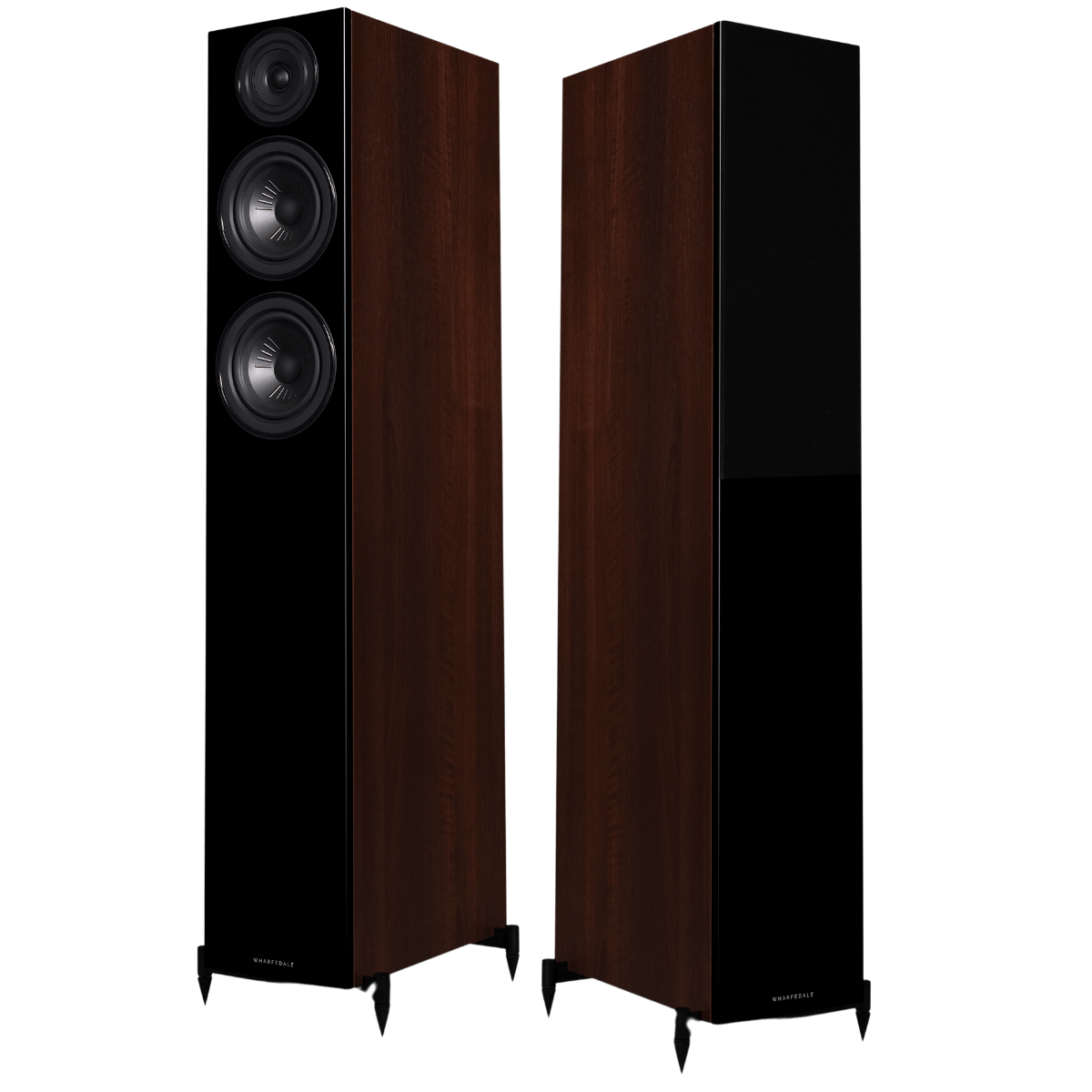 Wharfedale Diamond1 2.4 Floorstanding Speakers #colour_dark walnut