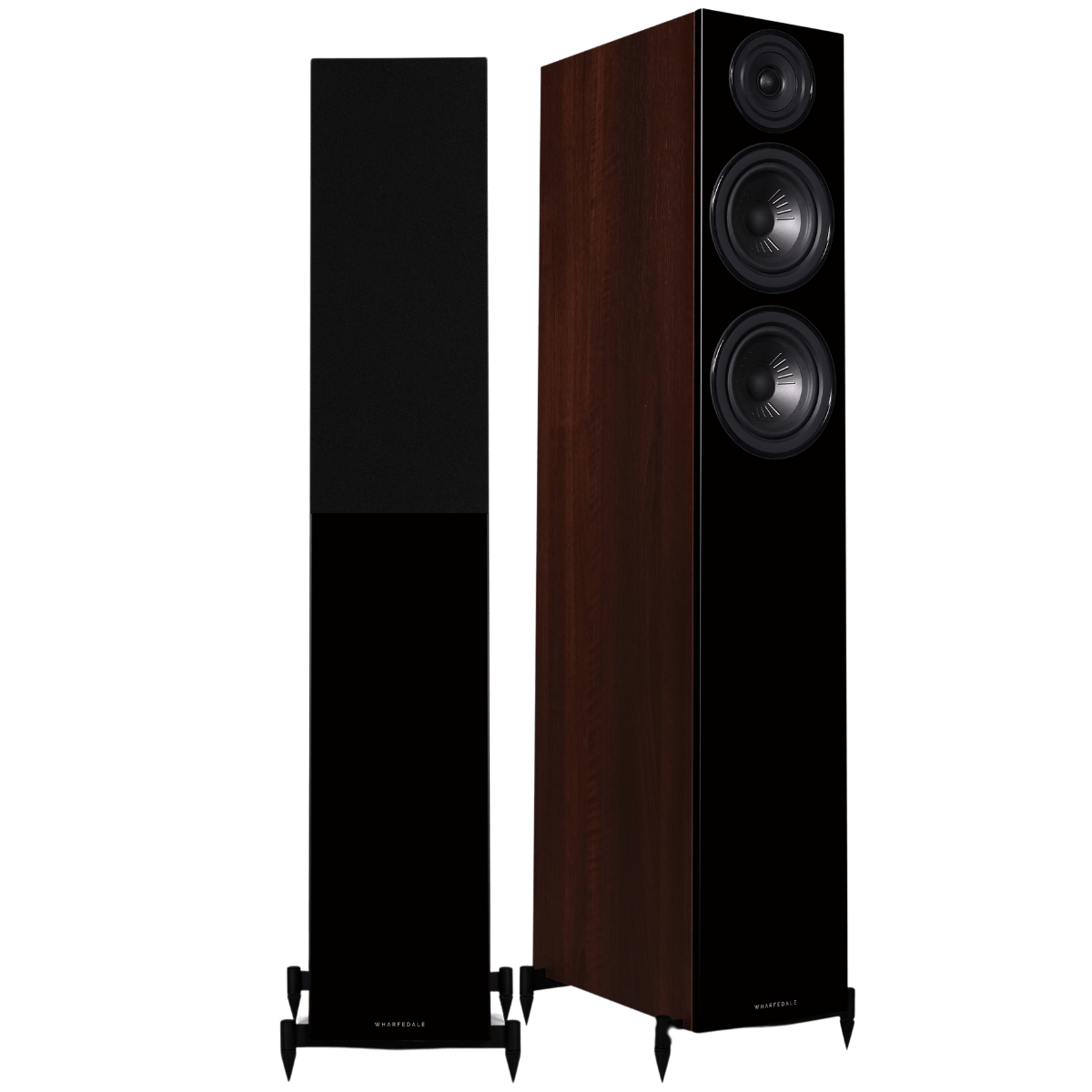 Wharfedale Diamond1 2.4 Floorstanding Speakers #colour_dark walnut