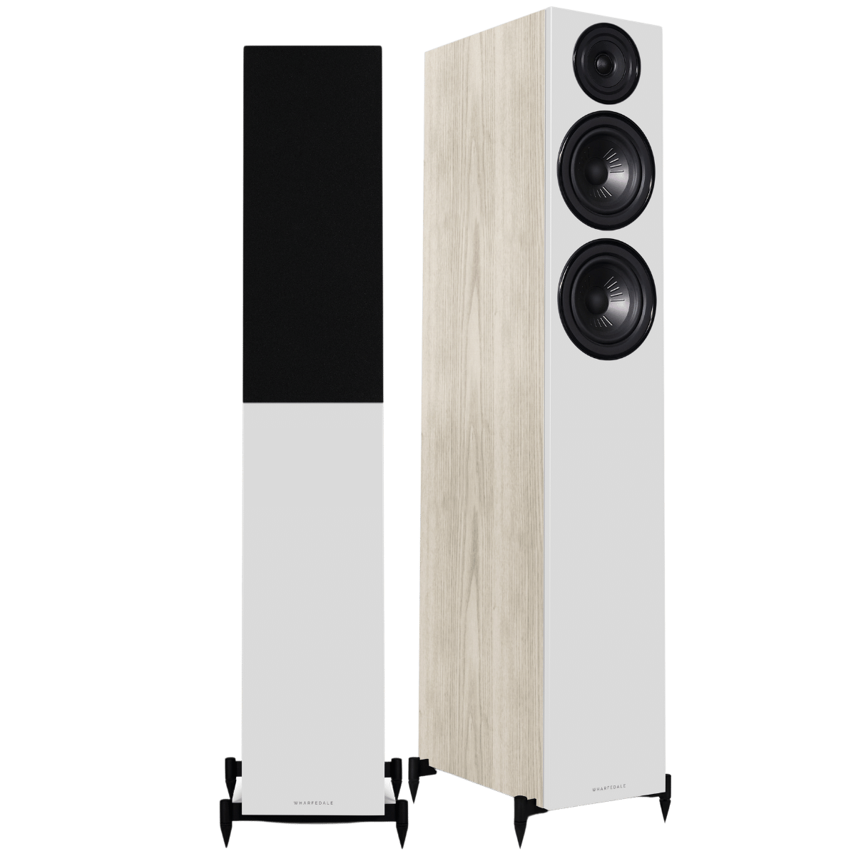 Wharfedale Diamond1 2.4 Floorstanding Speakers #colour_Light Oak