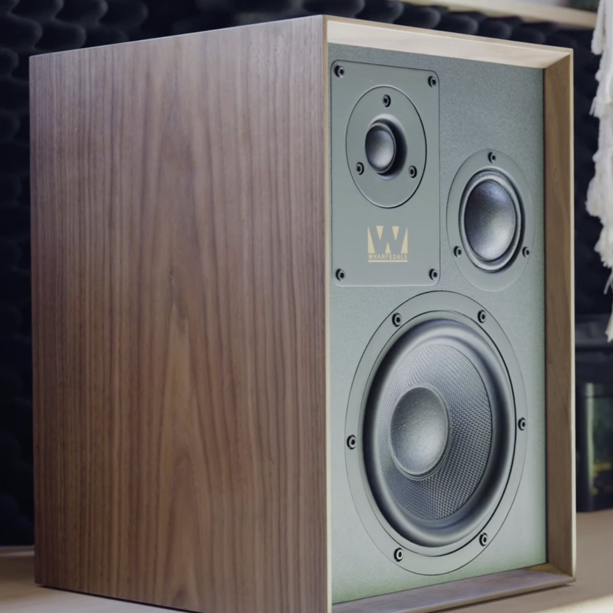 Wharfedale Super Denton Bookshelf Speakers Walnut #colour_walnut