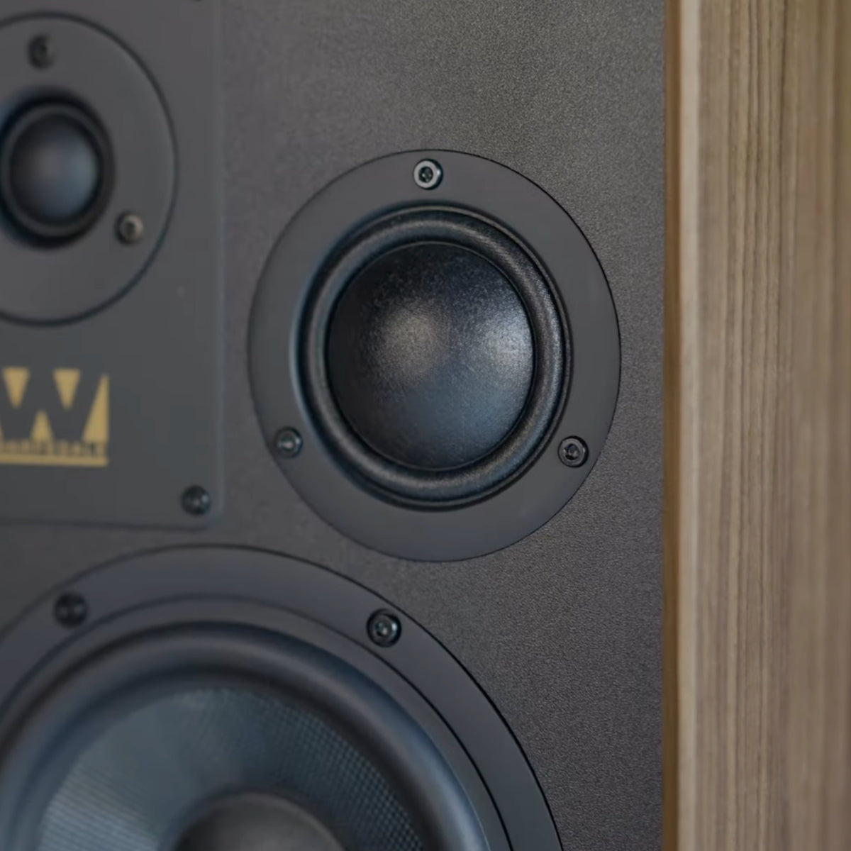 Wharfedale Super Denton Bookshelf Speakers Walnut #colour_walnut