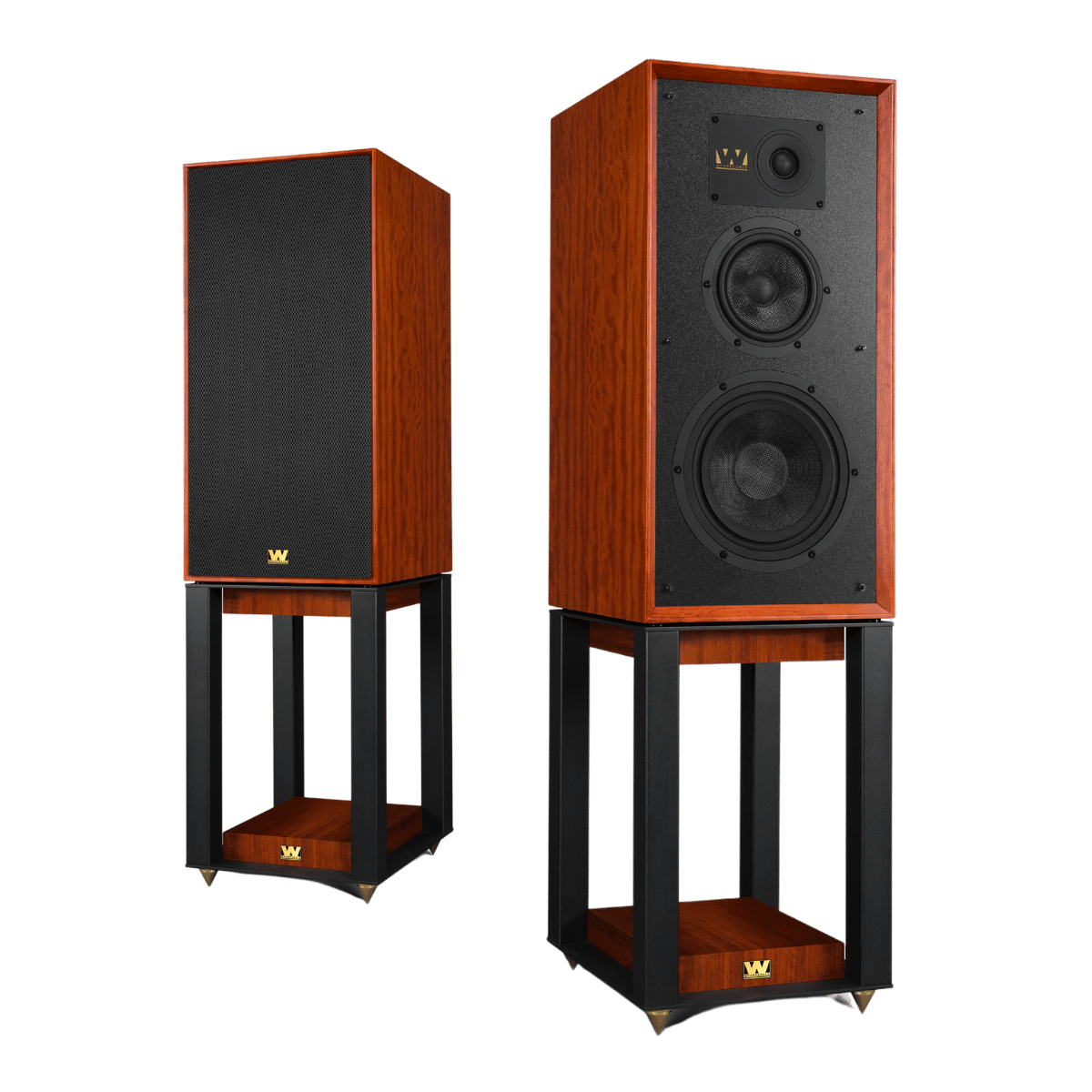 Wharfedale Super Linton Loudspeakers Mahogany #colour_mahogany