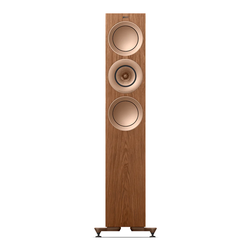 KEF R7 Meta 3-way Floorstanding Speakers #colour_walnut