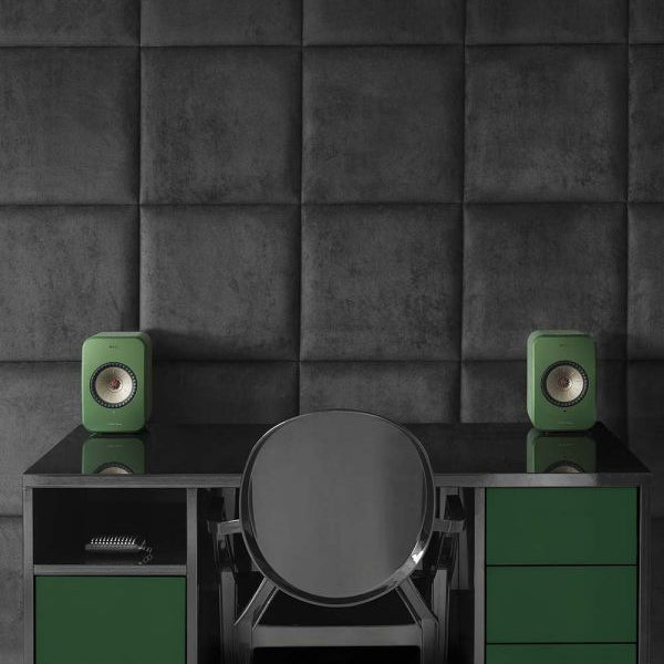 KEF LSX II Active Speakers #colour_olive green