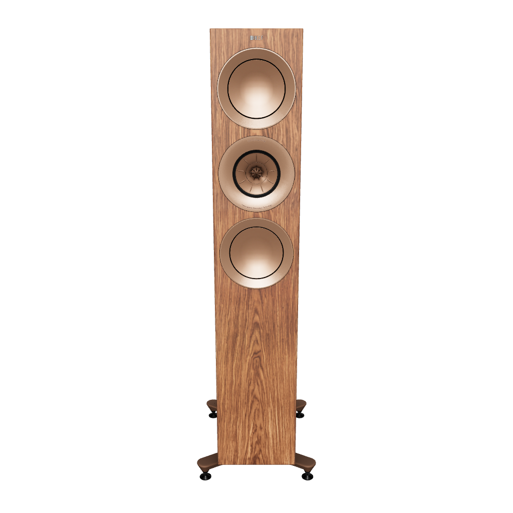 KEF R7 Meta 3-way Floorstanding Speakers #colour_walnut