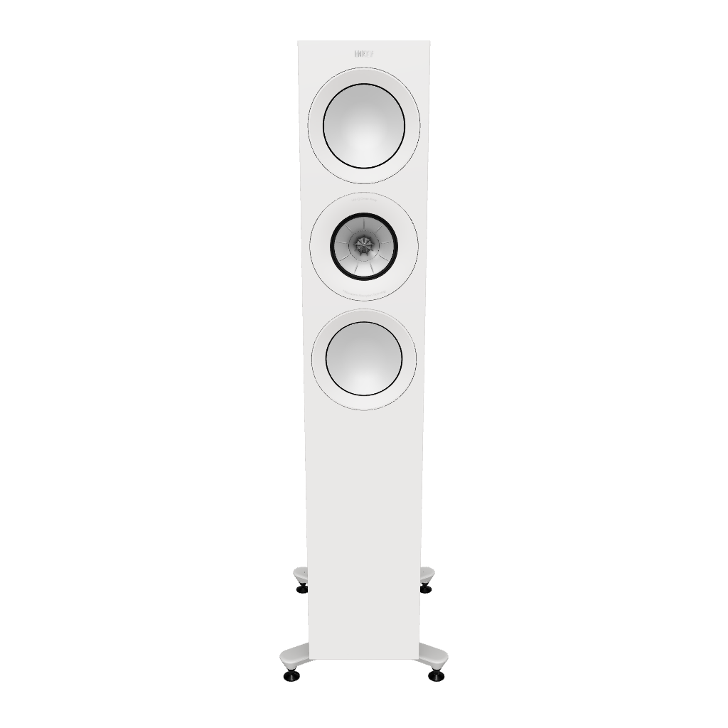 KEF R7 Meta 3-way Floorstanding Speakers #colour_white gloss