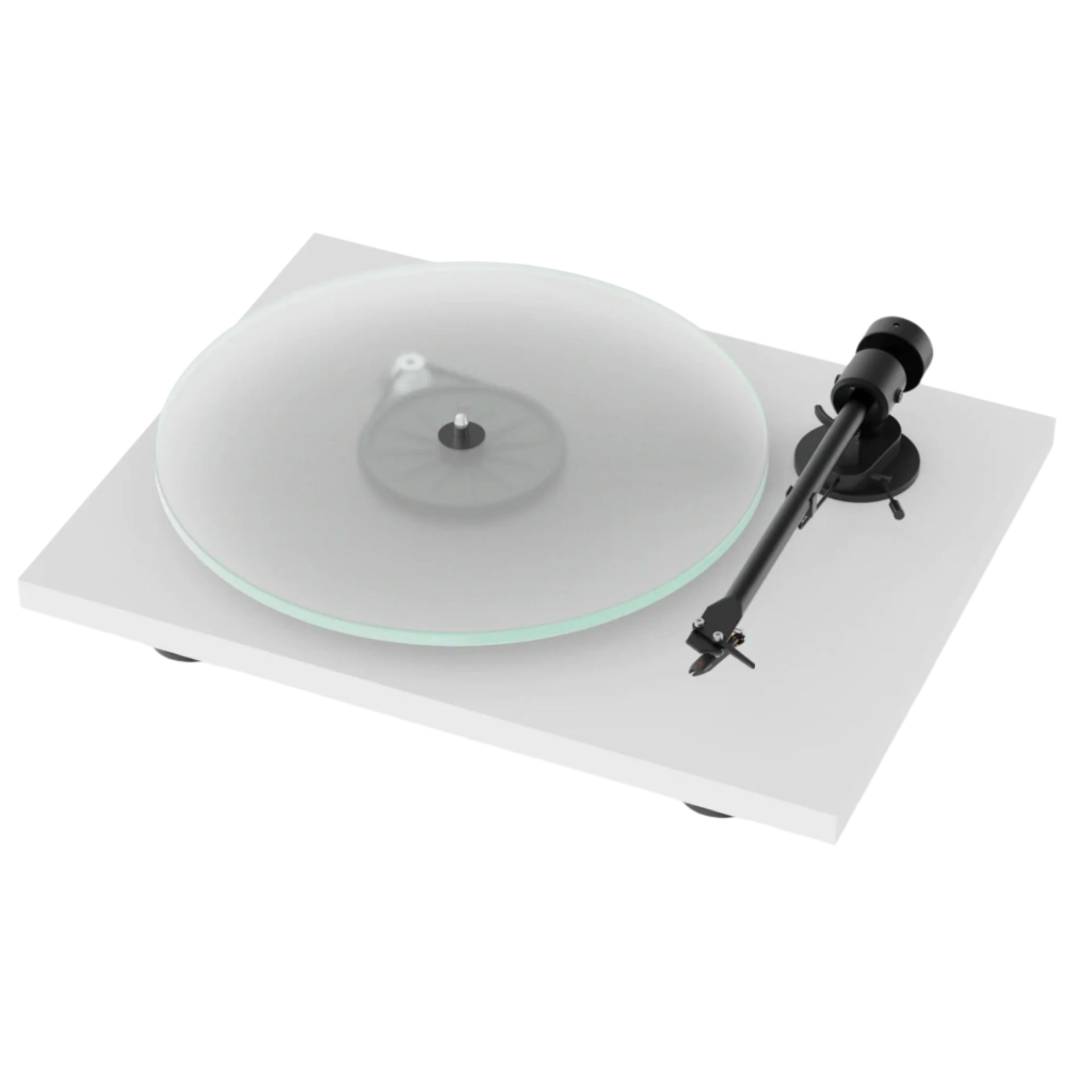 Pro-Ject t1 Evo BT Turntable Satin White #colour_satin white